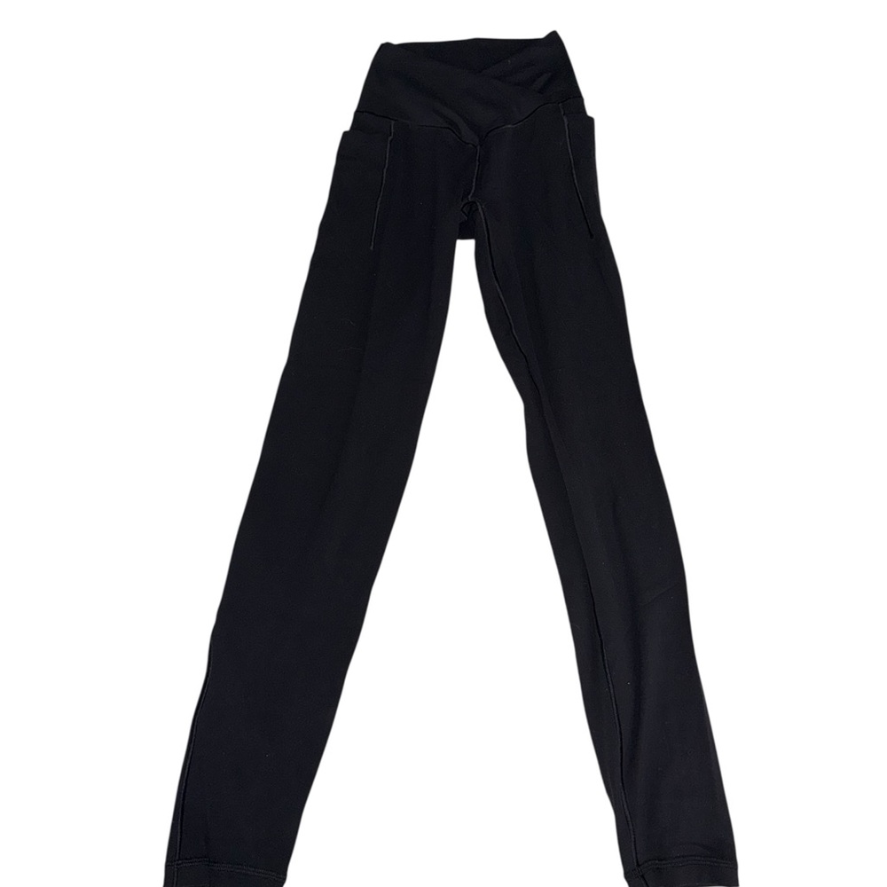 Offline Aerie Real Me Xtra 7/8 High Rise Black Leggings Size XS